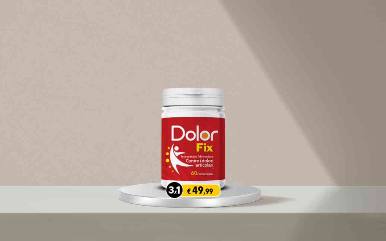 Riduci i dolori muscolari e articolari: prova ora DolorFix integratore naturale
